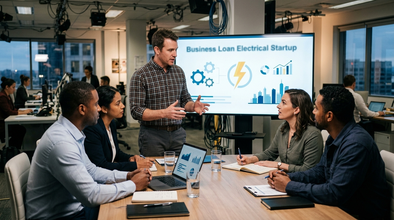 Illustration: How to Get a Business Loan for an Electrical Startup in 2026