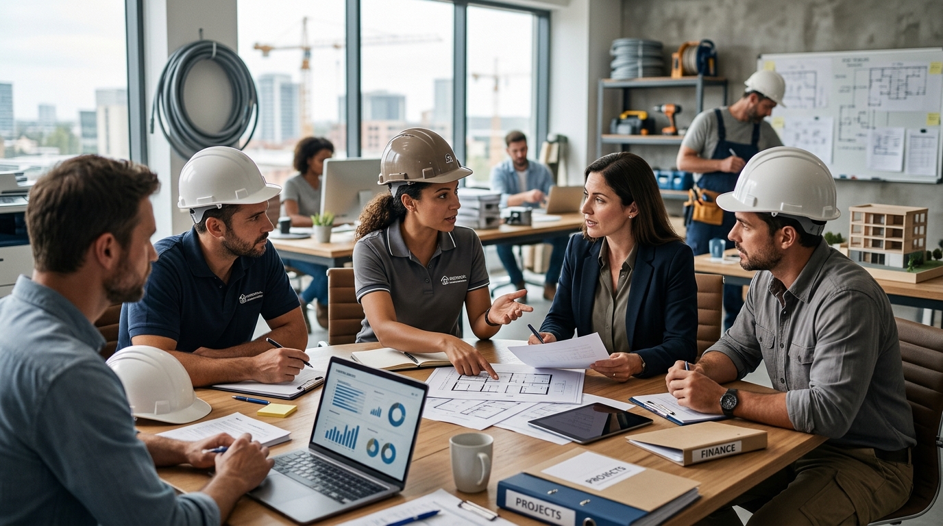 Illustration: Excellent Credit Business Financing Guide for Electrical Contractors 2026