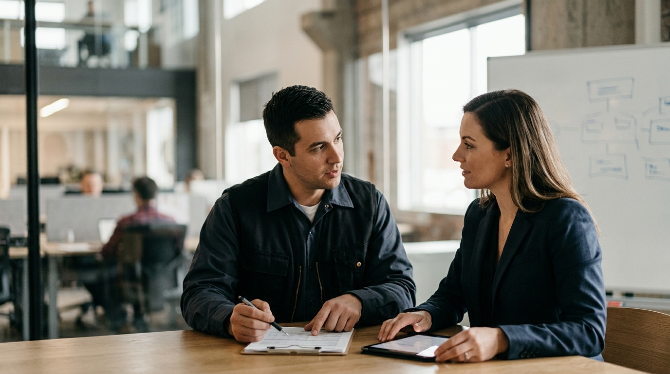 Illustration: Buying vs. Leasing Your Electrical Van: A 2026 Financial Guide for Contractors